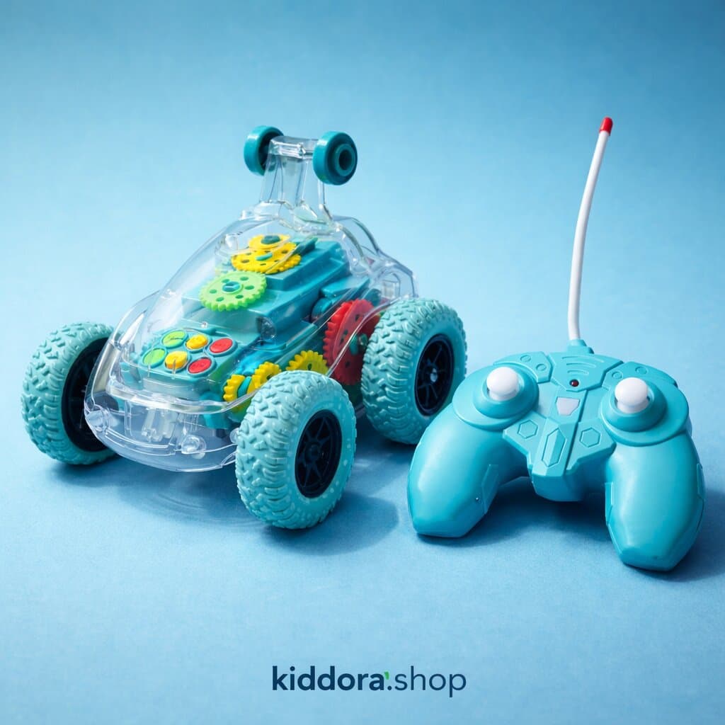 Stunt Dipper Light Transparent Gear Linkage Electric Climbing Car Toy